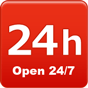 Open 24/7